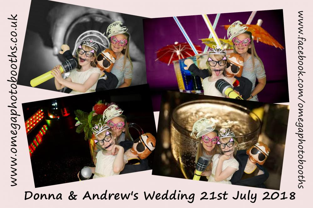 Donna & Andrew's Wedding | View more photos from the event at gallery.omegaphotobooths.co.uk/u/Omega-Photobooths/Donna-Andrews-Wedding